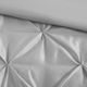 Olliix by Madison Park Laurel 7 Piece Grey King Tufted Comforter Set-4