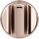 Café™ Brushed Copper French Door Handles and Knob Kit-1