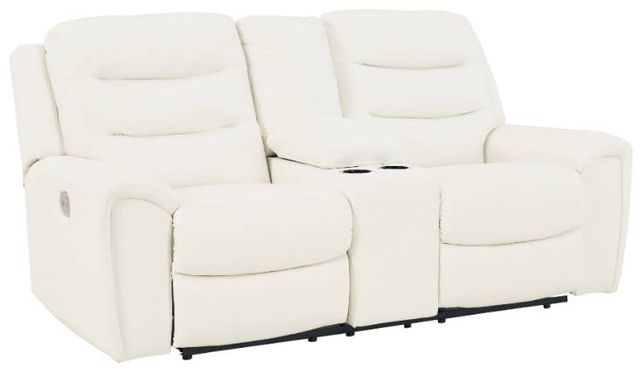 Signature Design by Ashley® Warlin 2-Piece White Living Room Set-2