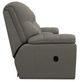 La-Z-Boy® Morrison Fog Manual Reclining Loveseat with Console-3