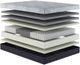 Customatic Sleep Technologies DreamSense Bliss 12” Hybrid Plush Smooth Top Split Head Queen Mattress -1