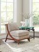 Tommy Bahama® Furniture Island Fusion Hermes Reef Glass Top End Table with Black Base-2