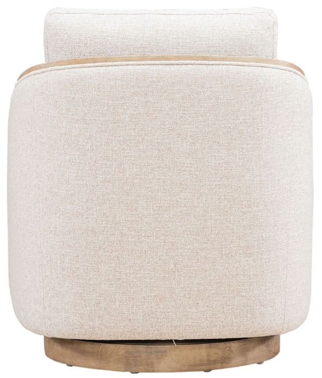 Liberty Furniture Nora Light Brown/Nathan Ginger Swivel Accent Chair-4