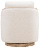 Liberty Furniture Nora Light Brown/Nathan Ginger Swivel Accent Chair-4