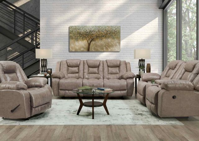 Franklin™ Hayworth Whitman Pebble Power Reclining Console Loveseat-1