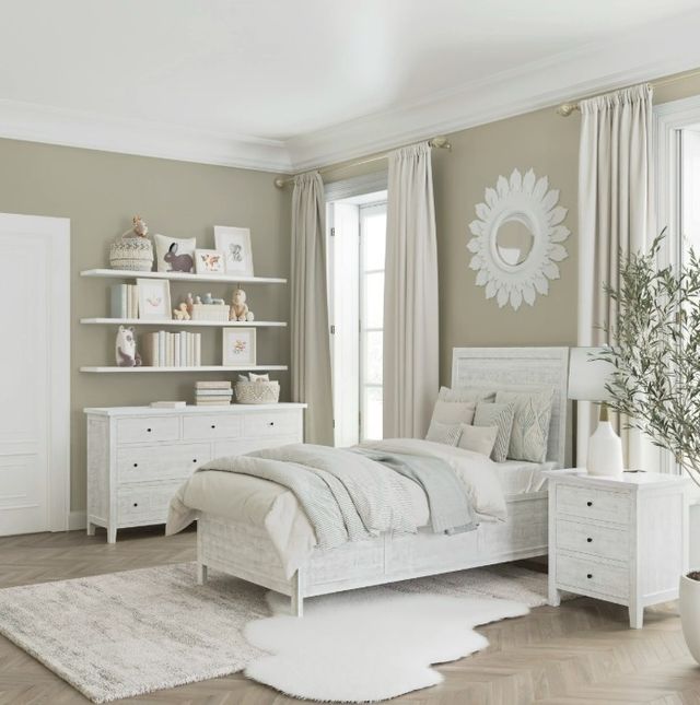 Jofran Inc. Maxton Ivory Full Panel Bed-1