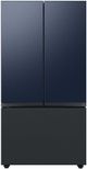 Samsung Bespoke 36" Matte Black Steel French Door Refrigerator Bottom Panel-3