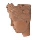 A & B Home Brown Head Bust Planter-3