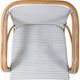 Butler Specialty Company Portofino Brown/Gray Dot Arm Chair-5