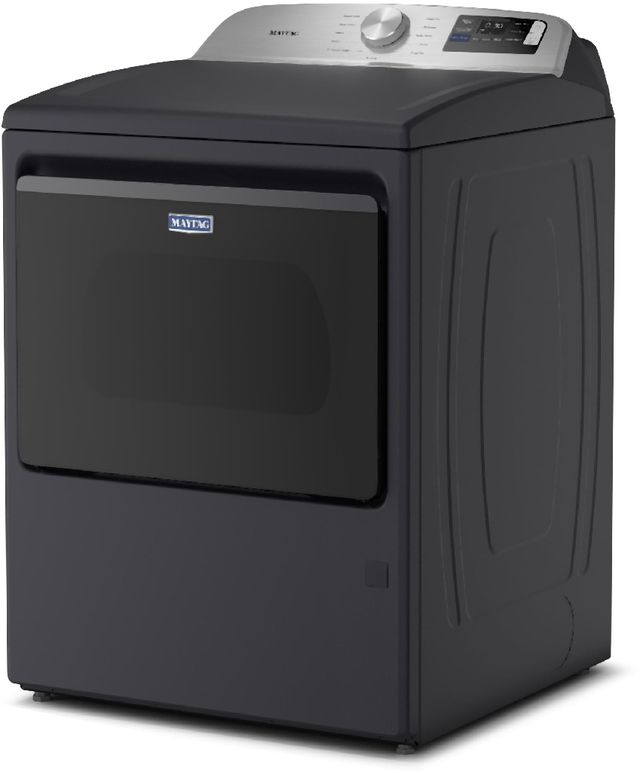 Maytag 7.4 Cu. Ft. Midnight Steel Electric Dryer with Advanced Moisture Sensing-2