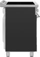 Smeg Professional 36" Matte Black Pro Style Induction Range-1