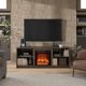 Ameriwood Home Mainstays Courtland Walnut 65'' Electric Fireplace Media Console-4
