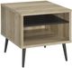 Coaster® Welsh Antique Pine/Grey Square End Table-0
