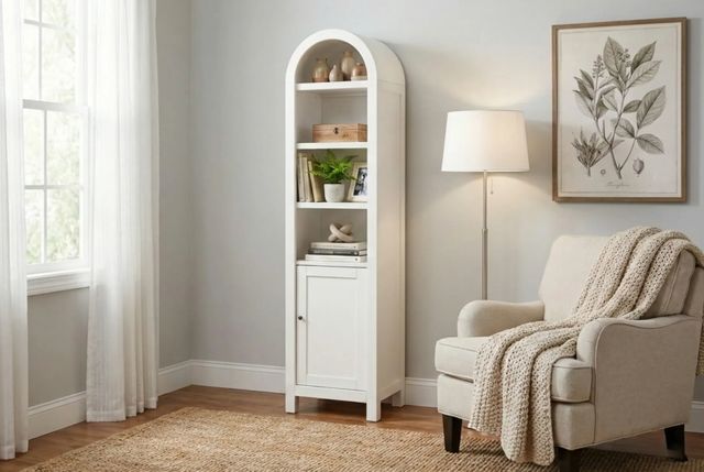 Sunny Designs™ Signature Light Small Arch Cabinet-1