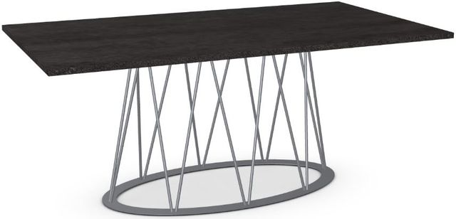Amisco Customizable Calypso Thermo Fused Laminate Rectangular Dining Table-3