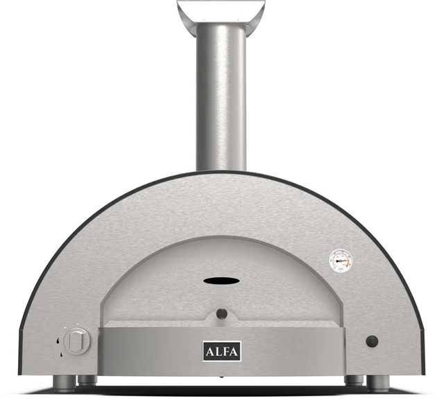 Alfa Classico 4 Pizze 43" Ardesia Grey Liquid Propane Pizza Oven-0