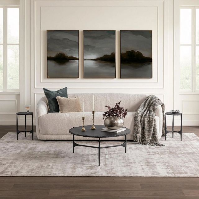 Classic Home Luka Charcoal Forge Coffee Table-4