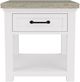 Riverside Furniture Cora Fog End Table with Cloud Base-2