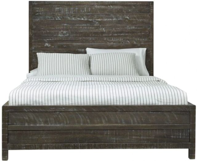 Modus Furniture Townsend Gunmetal Queen Panel Bed-2