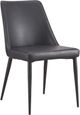 Moe's Home Collection Lula 2-Piece Black Dining Chair Set-0