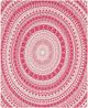 Surya Ekena Bright Pink 50"x60" Throw Blanket-3