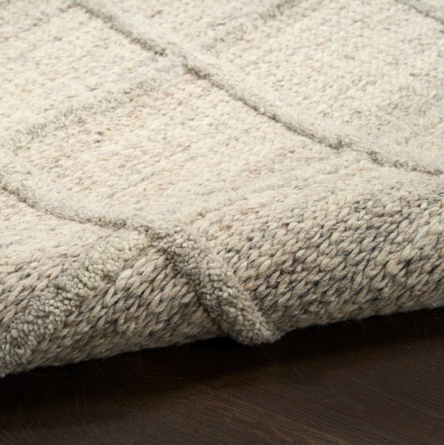 Nourison Home™ Pure Framework Silver 5'x8' Area Rug-4
