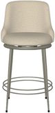Amisco Customizable Glenn Upholstered Swivel Counter Stool-1