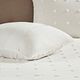 Olliix by Urban Habitat Ivory Full/Queen Brooklyn Cotton Jacquard Comforter Set-4