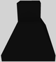 Vent-A-Hood® 48" Black Euro-Style Island Range Hood-4
