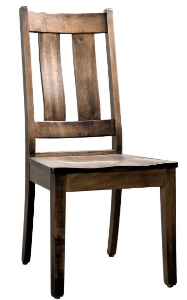 Country View Woodworking Customizable MIYW-55BM Dining Side Chair-0
