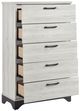Homelegance® Westport Gray/White Oak Chest-3
