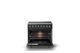 Viking® 5 Series 36" Antique Bronze Pro Style Induction Range with Polished Chrome Trim-1