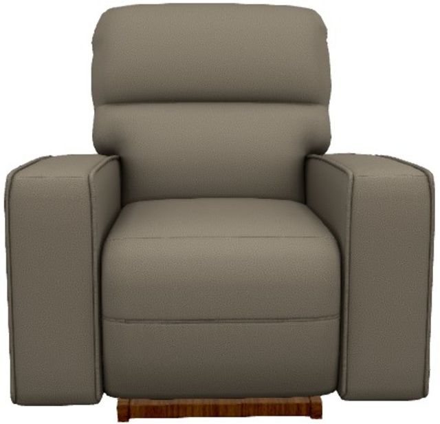 La-Z-Boy® Maddox Fossil Power Rocking Recliner with Headrest and Lumbar-1