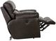 Catnapper® Costa Chocolate Lay Flat Leather Power Reclining Loveseat-4
