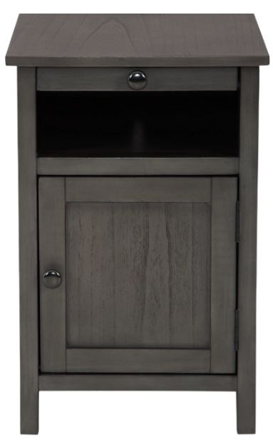 Signature Design by Ashley® Treytown Gray Chairside End Table-1