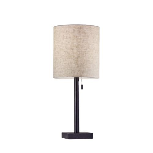 Adesso® Liam Dark Bronze Table Lamp-0