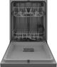 GE® 24" Stainless Steel Built-In Dishwasher with Front Controls and Power Cord-1