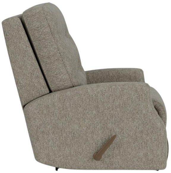Flexsteel® Devon Gray Vapor Rocking Recliner-2