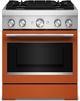 KitchenAid® 30" Scorched Orange Pro Style Dual Fuel Range with No Preheat Air Fry Mode-0