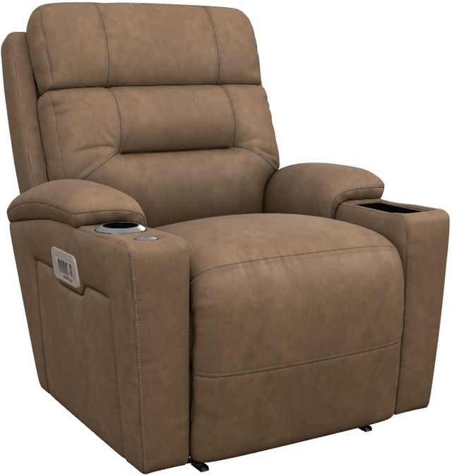 La-Z-Boy® Neo Chestnut Power Wall Recliner with Headrest and Lumbar-0