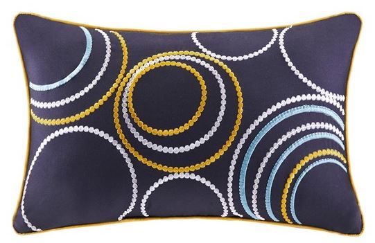 Olliix by Mi Zone Alice Yellow Twin/Twin Extra Large Reversible Coverlet Set-1