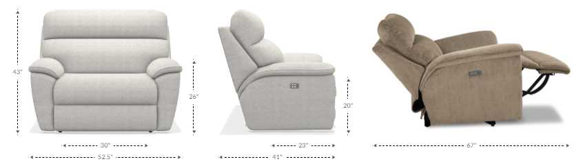 La-Z-Boy® Roman Power Reclining Chair and a Half with Headrest