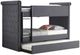 ACME Furniture Ramona II Gray Youth Twin Over Twin Bunk Bed with Trundle-0