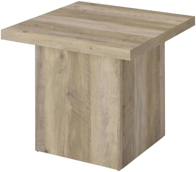 Coaster® Devar Distressed Pine End Table-1