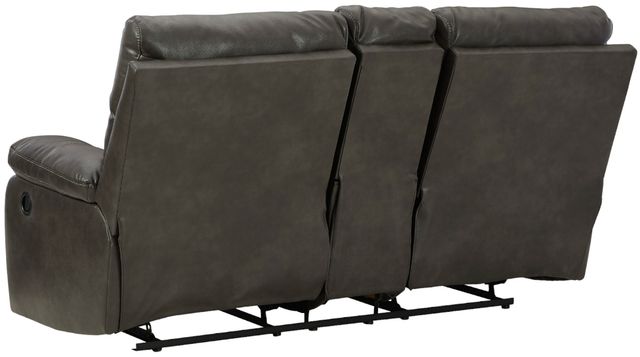 Signature Design by Ashley® Willamen Quarry Reclining Loveseat with Console-3