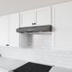 Zephyr Core Collection Breeze II 36" Black Stainless Steel Under Cabinet Range Hood-4
