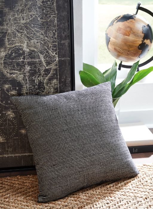 Signature Design by Ashley® Edelmont Black/Linen Pillow-3