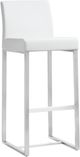 TOV Furniture Denmark White Set Of 2 Steel Counter Stool-0