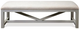 Riverside Furniture Osborne Gray Skies Dining Bench-1