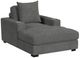 Elements International Arizona Steno Charcoal Chaise-0